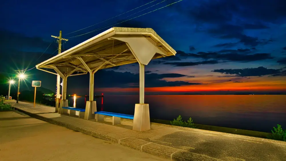 下灘駅のフォトスポット